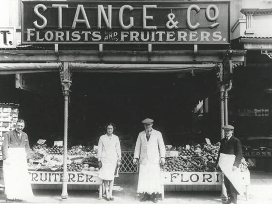 Stange and Co at 109 Mostyn Street Llandudno Clifford Townley married to Williams sister Maria a shop assistant William Isaiah Rowlands and his younger brother Robin