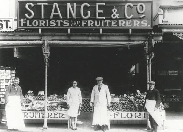 Stange and Co at 109 Mostyn Street Llandudno Clifford Townley married to Williams sister Maria a shop assistant William Isaiah Rowlands and his younger brother Robin