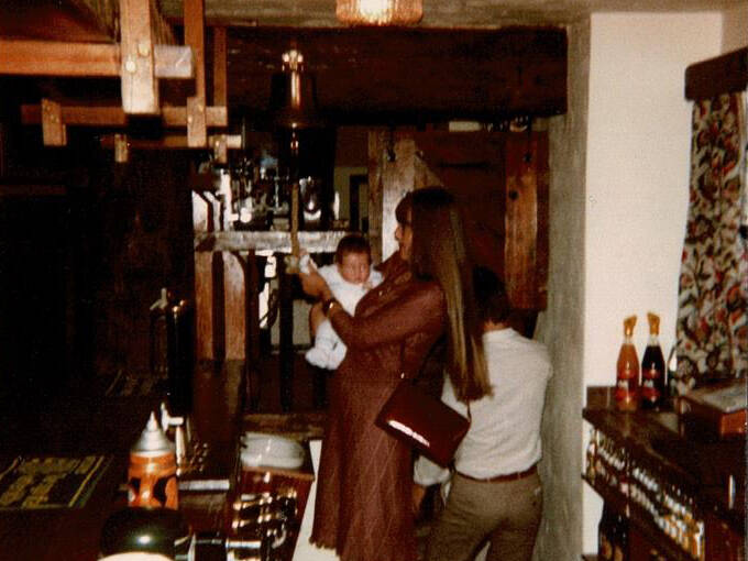 Mum photos october 1981 danny ringing bell on day of opening 27th sept 1981