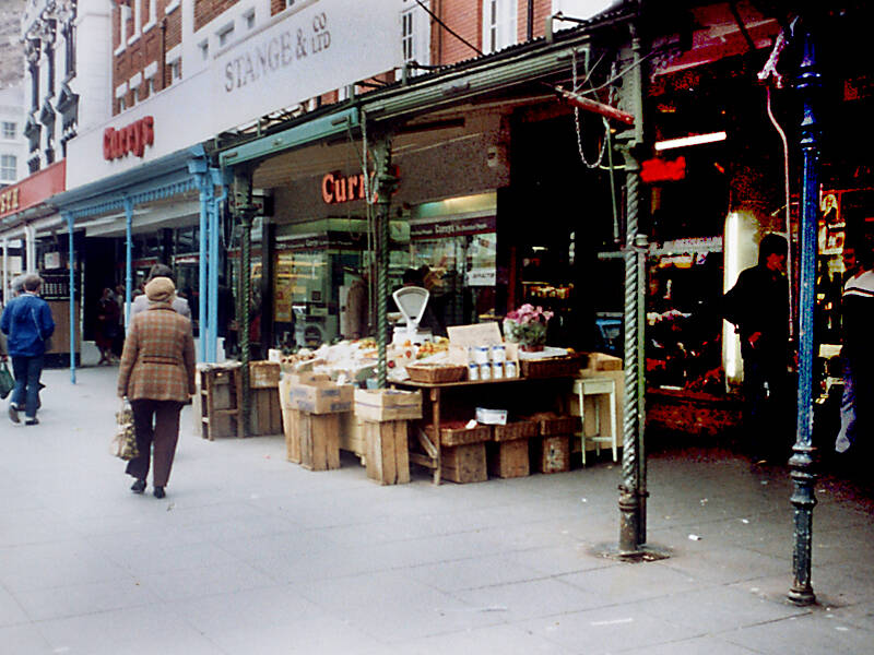 Stange and Co shop in Mostyn St near to Woolworths John Lawson Reay sixties sometime